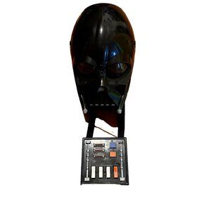 Darth Vader Mask Helmet With Voice Change full size‎ 2004 Hasbro Works